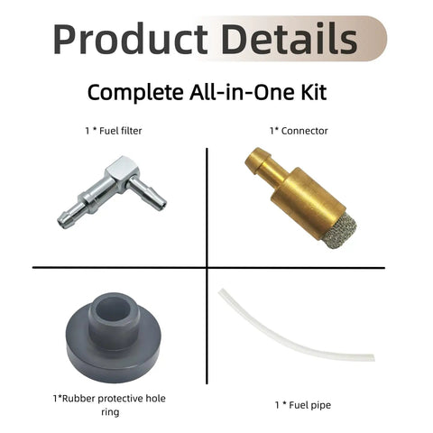 Complete all-in-one kit for Fuel Tank Draw Tube Kit Replacement For Miller Bobcat 225G, 751 Bobcat, and Trailblazer 250G Welders