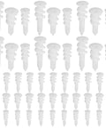 Heavy Duty Drywall Screw Anchors Kit With White POM Material 300-Piece Wall Anchor Set for Easy DIY Install