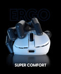 Featherweight Wireless Gaming Mouse Featuring A Snug Compact Profile And Buttery Smooth Tracking For Right Hand Palm Players Who Demand A Clutch Advantage During Weekend Sessions With Zero Latency And Pro Level Accuracy On Your Desktop, shown with ergonomic hand grip.