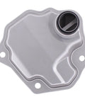 Transmission filter from All In One Set Of 3 Transmission Filter Oil Cooler And Pan Gasket Kit For Nissan Maxima Murano Pathfinder Quest Infiniti QX60 2013 To 2019 Direct Fit Replacement Parts Premium Quality For Easy Install.