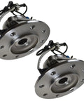 Truck Grade Steering And Suspension Kit With Ball Joints Tie Rods And Wheel Hubs For Chevy And GMC Full Size Trucks Suburban 1995 1999 And 1995 2000 12 Piece Sealed Bearing Set Direct Fit, two sealed front wheel hubs