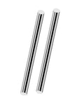 2 Pcs 16 Inch Length Five Eighths Inch Diameter 304 Stainless Steel Round Rods Solid Shaft For Industry Hobbyist DIY Craft And Metalworking Projects