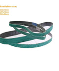 Top Shelf Zirconia Grinding Sanding Belts For Mini Belt Grinders Heavy Duty Self Sharpening Abrasive Blanks in three sizes