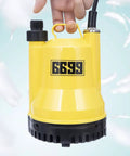 Submersible Water Pump One Quarter HP 1600 GPH Portable Thermoplastic Utility Pump Electric Transfer Pump With Ten Foot Cord