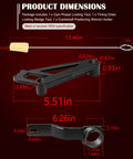 Ford Camshaft Tool Complete Combo Set measurement diagram for 4.6L 5.4L and 6.8L 3V Engines with size details