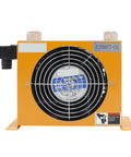 Heavy Duty Oil Cooler For CNC Hydraulic Systems, 30 Liters Per Minute Flow, 1.1KW Cooling Capacity, Heat Exchanger Radiator, DC12V