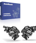 Front Steering Knuckle And Wheel Bearing Hub Assembly Replacement For 2011 To 2013 Hyundai Sonata 2 Piece Set shown with box