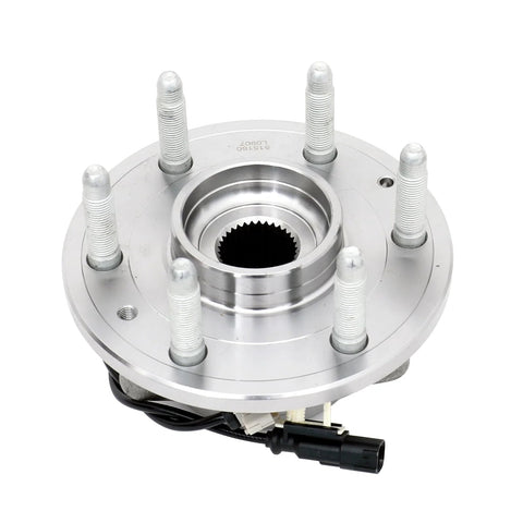 Front Wheel Bearing Hub Assembly For 2014-2018 Chevy Silverado 1500 4WD, 2015-2020 Tahoe, Suburban, Yukon 4WD, 2014-2018 GMC Sierra 1500 4WD Replacement Heavy-Duty OEM-Grade Wheel Hub Module For Durable Performance. Heavy-Duty Front Wheel Hub Bearing - 1 Pack for 4WD
