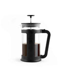 Smart French Press Coffee Maker With Borosilicate Glass Carafe Brew Ready 1 Liter 34 Ounce Capacity 8 Cup Dishwasher Safe Black Handle And Lid For Coffee Or Tea Infusions