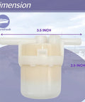 Fuel Filter For Honda Outboard Motors BF35 BF40 BF45 BF50 BF75 BF90 Replacement That Replaces 16900-SA5-004 And 18-7786, 3.5x2.6 in dimensions