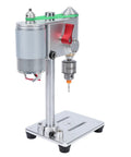 Dpofirs Mini Benchtop Drill Press With Variable Speed Control And 360 Degree Rotation, compact design with metal base and chuck.