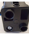 Close-up view of black component from Joystick And Two Remote Control Cables For Massey Ferguson Front Loader Models VFG1009 Spool Valve Replacement Kit
