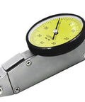 Pro Grade Precision Test Indicators 0 To 0.8mm With 0.01mm Dial Scale 32mm Dials Aluminum Alloy Center Finder side view