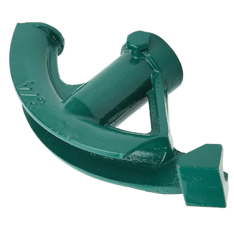 Smooth Bend 21mm Pipe Bender Manual Tube Bending Tool For Copper Aluminum Steel PVC, heavy duty green steel design.