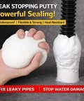 8 Oz Sealing Putty for Big Gaps And Holes applied to pipe, waterproof moldable gap filler for AC pipes, cable entries, plumbing cracks.