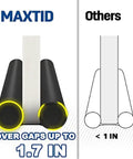 Comparison of 32 Inch Door Draft Stopper Foam Blocker For Interior Doors Black Door Sweep And Bottom Seal Weather Stripping