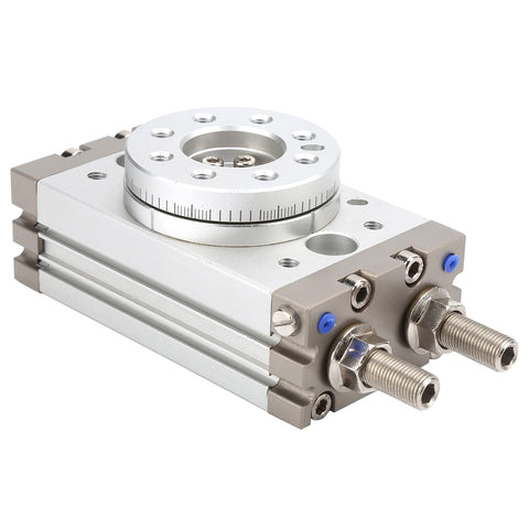 Heavy Duty Rack And Pinion Pneumatic Rotary Actuator Double Acting Air Cylinder Bore With Roller Bearing Design top view