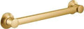 Stainless Steel 24 Inch Bathroom Grab Bar With Brushed Gold Finish Heavy Duty 500 Pound Support One And A Quarter Inch Diameter ADA Compliant