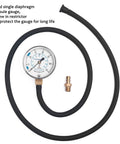 MEASUREMAN gas manifold pressure test kit with 40in hose, gauge 0-35 in WC, 1/4 in NPT brass fittings