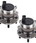 Rear Wheel Bearing Hub Assembly For Ford Focus 2012-2018 Without Active Park Assist, 5 Lugs, ABS, 512466 Replacement, two packs close-up