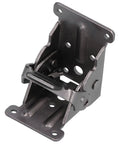 Self Lock Folding Bracket With Aluminum Alloy Construction, 120 Degree Rotation, 3.4cm Folded Thickness, Black Bronze Finish