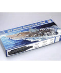 1/700 USS Theodore Roosevelt CVN-71 Aircraft Carrier Model Kit Ready to Assemble Plastic with Hundreds of Parts Full Hull or Waterline Build Glue and Paint Not Included box