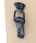 Black Stainless Steel Toggle Latch Set 2 Pack Heavy Duty Hasps for Cabinets Trunks Doors Hood Toolbox Trailer Metal Fasteners
