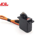 Two Pack 9g Micro RC Servo Motors, Digital Metal Gear, for RC Helicopter Airplane Car, side view