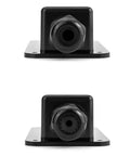 Front view of 4 Pack IP68 Solar Cable Entry Gland, Waterproof ABS 1 Way Cable Housing for RV, Caravan, Marine & Solar Panel Roof Installations