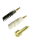 50 Cal Bore Mop Kit With Nylon Bore Brush And Brass Jag, 8-32 Brass Thread, Round Head, Safe For Your Rifle Bore, Gun Cleaning Set