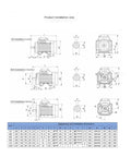 Rock Solid Permanent Magnet Synchronous Motor With 132 Frame Size, Three Phase 380V Drive, 7.5 KW, 6 Pole, 1500 RPM