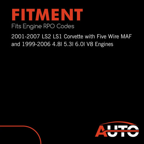Fits LS1 LS2 Corvette with Five Wire Mass Air Flow MAF Harness Extension Sensor Connector PT1274 for GM V8 Engines