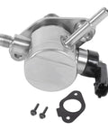 EP1028 Beefed Up High Pressure Fuel Pump Replacement For 2.4L L4 Engines with bolts and gasket, front view