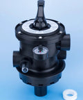 Top Mount 7 Position Clamp Style Multiport Valve Replacement For Hayward Variflo S166T S180T S210T S244T Pro Series Valve