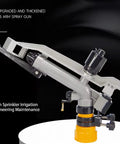 Beefy 1.5 Inch Aluminum Farm Sprinkler System With 360 Degree Adjustable Impact Sprinkler And Nozzle Set on display