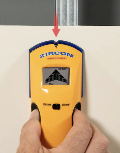 Digital Wall Scanner With Precision Stud Detector And Live Wire Warning Featuring Dual Scan Modes No Sweat Operation For Wood Metal Depth And A Tight Grip That Truly Nails The Best Spots