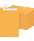 25 Pack Manila Self Seal Envelopes 9x12 Catalog Mailers With Kraft Finish No Mess Double Sided Gummed Flap Anti Tear Printable