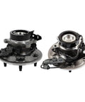 Two-Pack Front Wheel Hub Bearing Assemblies With ABS For 2004-2008 Chevrolet Colorado And GMC Canyon 2WD Z71 Off-Road 6-Lug Drop-In Replacement