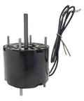 Industrial Grade Hvac Fan Motor Replacement For Nbk Blower, 115V 1/40 Hp with 3 Inch CCW shaft and electrical wiring.