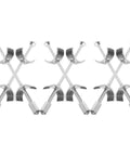 6 Piece Countertop Joiner Connectors Set With Thread Bolts for Butcher Block Tabletop and Benchtop Furniture Assembly, steel construction