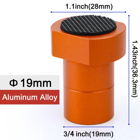 Beefy Heavy Duty Aluminum Bench Dogs 8 Pack For MFT Workbench And Woodworking Projects Non Slip 19mm Durable Orange