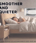 Smoove 21 Inch Undermount Drawer Slides Soft Close Heavy Duty Silent Glide For Kitchen Cabinet Reno 70 Lb Load Capacity Fits 1/2 Or 5/8 Inch Panel 6 Pair Whisper Quiet Smooth Rolling Track with sleep scene.
