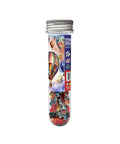 Hot Air Balloons Mini Jigsaw Puzzle 150 Pieces Portable Pocket Size 4x6 Inches When Complete Cute Travel Puzzle Unique Gift Idea for Adults Made in USA in test tube packaging