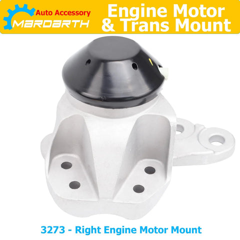 Set Of 3 Engine Motor And Transmission Mount Replacement For Explorer 2011 2012 2013 2014 2015 3.5L Naturally Aspirated Engine With Automatic Transmission Without Turbo Durable Direct Fit Replacement Mounts For Smooth Vibration Control And Quiet Ride right engine motor mount 3273