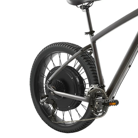 Beast 1000W Fat Tire Ebike Brushless DC Motor Conversion Kit with 48V Battery rear wheel and hub motor setup