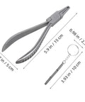 Stainless Steel Eyeglass Repair Pliers Set For Quick Nose Pad Adjustments And No Hassle At Home Fixes DIY Eyewear Maintenance Kit With Pro Grade Tools