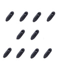 Internal Cable Routing Grommets Kit For Bicycle Frame 8x20mm Plastic Plugs 10 Pack arranged in grid pattern
