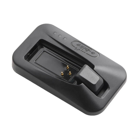 Bike Battery Charger For Etap And AXS Electronic Shifting, Dropper Seatpost Batteries, ABS Black Finish, Top View