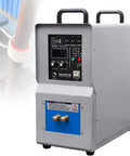Top Shelf 15 Kilowatt Induction Heater Featuring Liquid Cooling And Smart Safety Cut Off For Lightning Fast High Frequency Heat, designed with user controls and connectors.