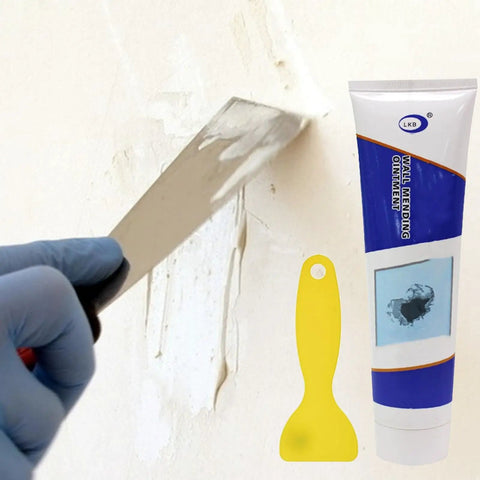 All Purpose Drywall Repair Cream Kit 250g Spackle Paste For Quick Patch Up Jobs Safe Long Lasting Wall Repair For Cracks Holes